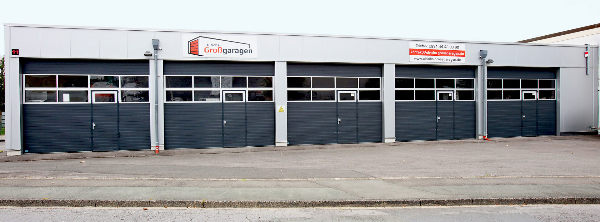 Kontakt aufnehmen und passende Garage mieten